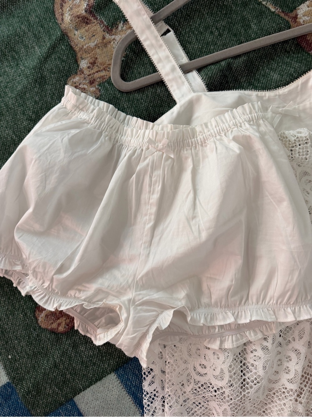 For Love & Lemons Sonnet Lace Babydoll Set - Picture 10 of 11